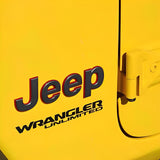 Jeep ABS Car Front Hood Emblem Badge Auto Body Side Sticker Rear Decal