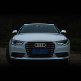 18.2x5.8cm Audi Car LED Light Front Rear Emblem Badge
