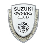 Suzuki Metal Shield Car Rear Sticker Auto Window Emblem Badge Decal