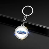 Ford Mustang Logo Diamond Keychain Metal Keyring