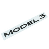 Tesla Model3 Letter ABS Car Rear Sticker Decal Emblem Badge