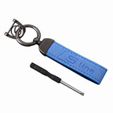 Audi RS Sline Suede Metal Car Keyring Pendant