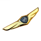 Buick Metal Wings Car Front Hood Sticker Emblem Badge Decal
