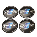 4pcs 56mm BMW M Power Alpina AC Hamann Hartge Car Wheel Center Hub Cap Sticker Decal
