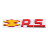 Renault RS Logo Metal Car Rear Sticker Emblem Badge Decal