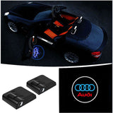 2pcs Audi Sline RS Wireless Car Welcome Door Laser Projection LED Light