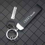 Audi PU Leather Car Logo Keychain