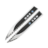 2pcs BMW M Performance Logo Metal Car Side Fender Emblem Stickers