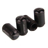 4pcs/set Cadillac Logo Matte Car Air Valve Stem Caps Auto Tyre Valve Covers