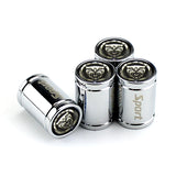 4pcs Jaguar Logo Car Tire Valve Caps