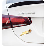 Dodge Sheep Metal Car Body Side Sticker Auto Front Grille Emblem Badge