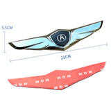 Acura Metal Wings Car Front Hood Sticker Emblem Badge Decal