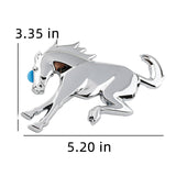 Ford Bronco Horse Logo ABS Car Rear Sticker Auto Trunk Emblem Badge Decal