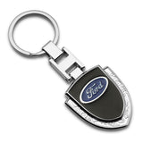 Ford Logo Shield-shaped Metal Car Keychain