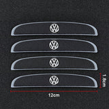 4pcs/set VW Car Door Mirror Side Anti Collision Sticker Bumper Strips