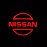 10.6x9cm 11.7x10cm Nissan Car LED Light Front Rear Emblem Badge
