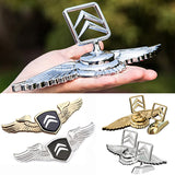 Citroen DS Metal Wings Car Front Hood Sticker Emblem Badge