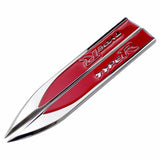 2pcs Honda Mugen Typer Accord Logo Metal Car Side Fender Sticker Emblem Badge Decal Decoration