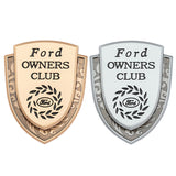 Ford Shield Metal Car Rear Sticker Auto Window Emblem Badge Decal