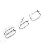 Volvo S40 S60 S80 S90 S80L V40 V50 V60 V90 C30 ABS Car Rear Sticker Emblem Badge Decal