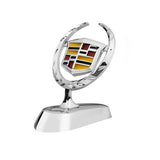 Cadillac Angle Wings Metal Car Front Hood Bonnet Sticker Emblem Badge