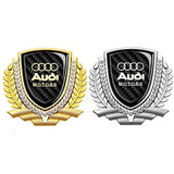 Audi Metal Diamond Car Rear Sticker Trunk Emblem Badge Decal