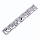 Renault Letter Logo Metal Car Trunk Sticker Emblem Badge Decal