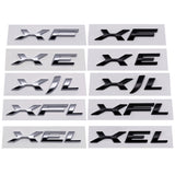 Jaguar XEL XFL XJL XE XF XJ ABS Car Rear Sticker Decal Emblem Badge