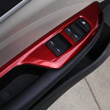 10pcs Ford ST Racing Wolf Epoxy Car Armrest Button Sticker