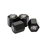 4pcs/set Fiat 500 Car Air Valve Stem Cap Auto Tyre Valve Covers