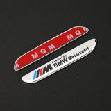 1PC BMW Motorsport Performance Logo Metal Car Sticker Badge Decal