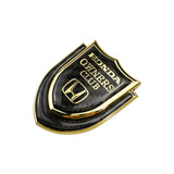 Honda Shield Carbon Fiber Car Rear Sticker Window Emblem Badge Decal