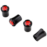 4pcs/set Suzuki Logo Car Air Valve Stem Caps Auto Tyre Valve Covers
