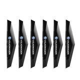 6pcs VW Rline TPU Car Door Anti-collision Protective Stickers Bumper Strip Decal