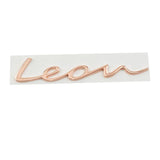 SEAT LEON Logo Metal Car Rear Sticker Decal Emblem Badge
