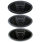 Dacia Elliptical Metal Car Window Sticker Emblem Badge Decal