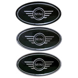 MINI Cooper Elliptical Metal Car Window Sticker Emblem Badge Decal