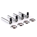 4pcs/set Renault Logo Car Door Bolt Lock Pins Gate Lock Screws
