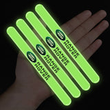 4pcs Land Rover Luminous Car Door Bumper Strip Anti-collision Protection Sticker