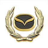 Mazda Wheat Metal Car Window Sticker Emblem Badge Decal