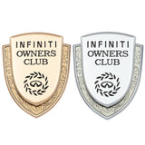Infiniti Metal Shield Car Rear Sticker Auto Window Emblem Badge Decal