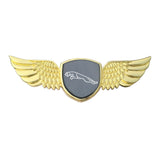 Jaguar Metal Wings Car Front Sticker Emblem Badge Decal