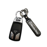 Mercedes Benz AMG Carbon Fiber Car Logo Keychain Keyring