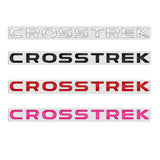 Subaru CROSSTEK Metal Letter Car Rear Sticker Decal Emblem Badge