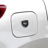 2pcs 39x39mm Opel Shield Metal Car Window Sticker Emblem Badge Decal