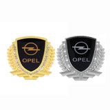 Opel Metal Diamond Car Rear Sticker Trunk Emblem Badge Decal