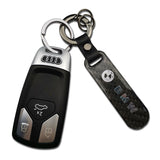 BMW M Power M Performance Carbon Fiber Car Logo Keychain Keyring