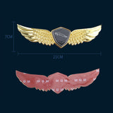 Jaguar Metal Wings Car Front Sticker Emblem Badge Decal