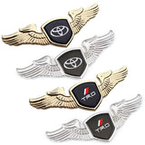 Toyota TRD Angle Wings Metal Car Front Hood Bonnet Sticker Emblem Badge