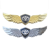 Toyota Metal Wings Car Front Sticker Emblem Badge Decal